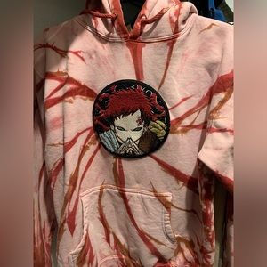 Hypland Gaara Chenille Tie Dye Hoodie - Small
